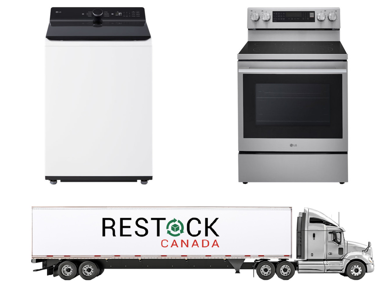 11 units of Major Appliances - MSRP $11,295 - Scratch & Dent (Lot # TK966301)