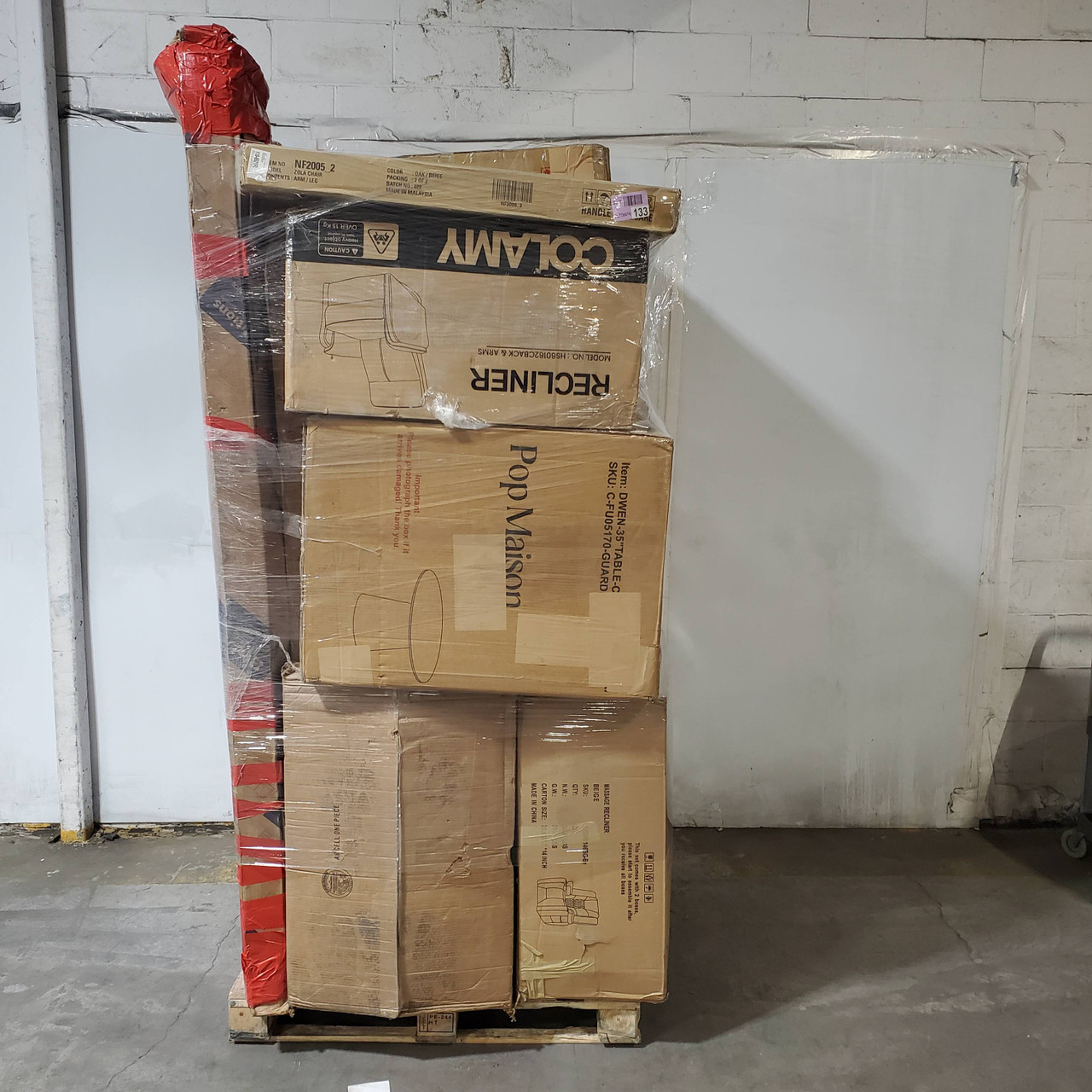 14 units of Furniture (Multi-Box Sets) - MSRP $4,870 - Salvage (Lot # 956914)