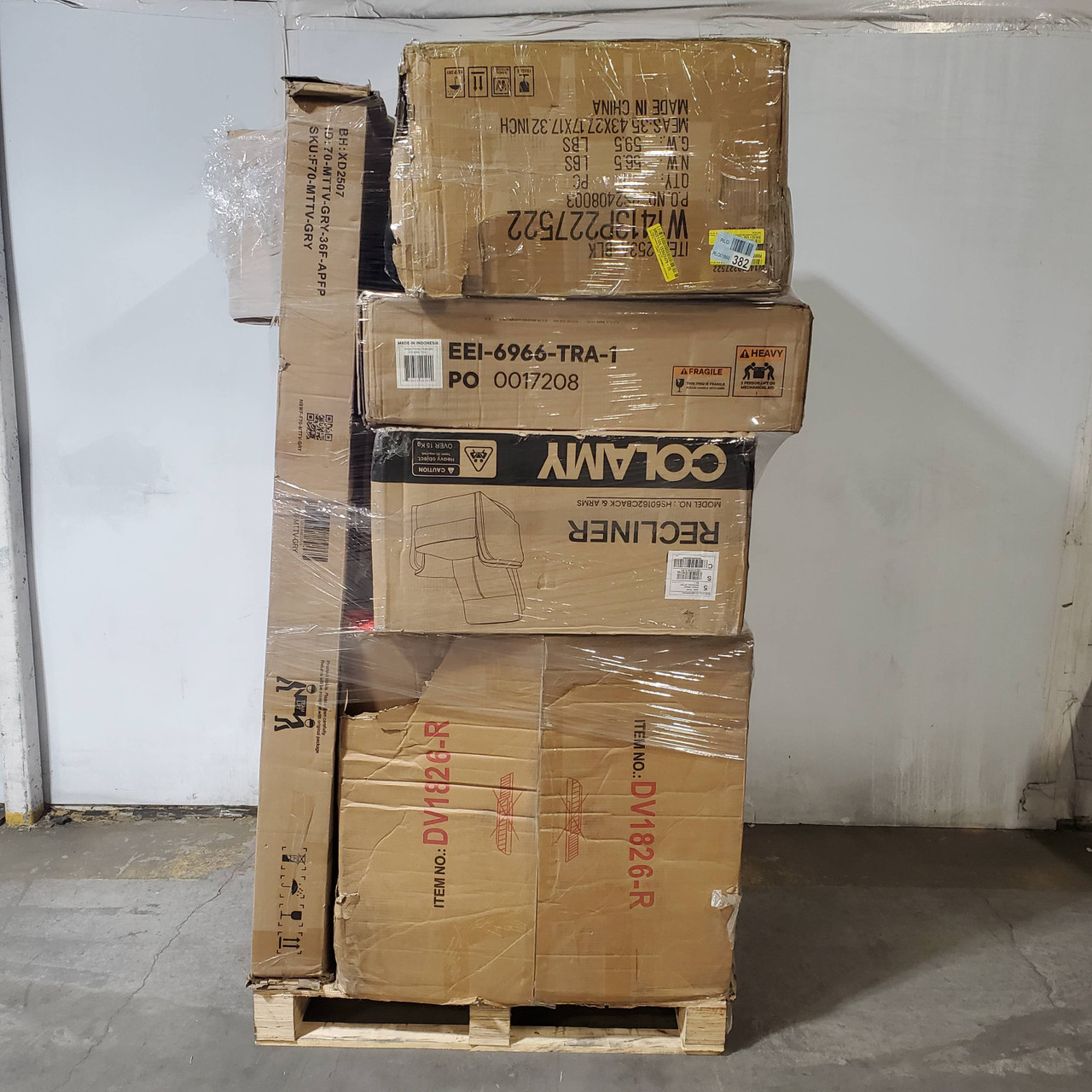 11 units of Furniture (Multi-Box Sets) - MSRP $3,010 - Salvage (Lot # 959406)