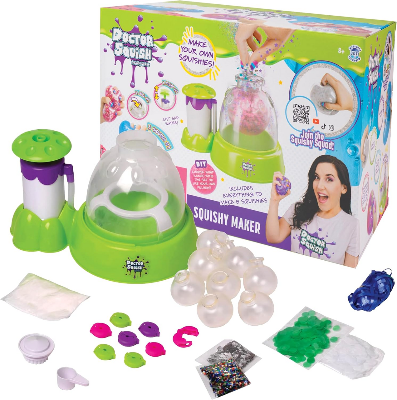 162 units of Doctor Squish Toys - Squishy Maker Stations - MSRP $6,154 - Like New (Lot # 957703)