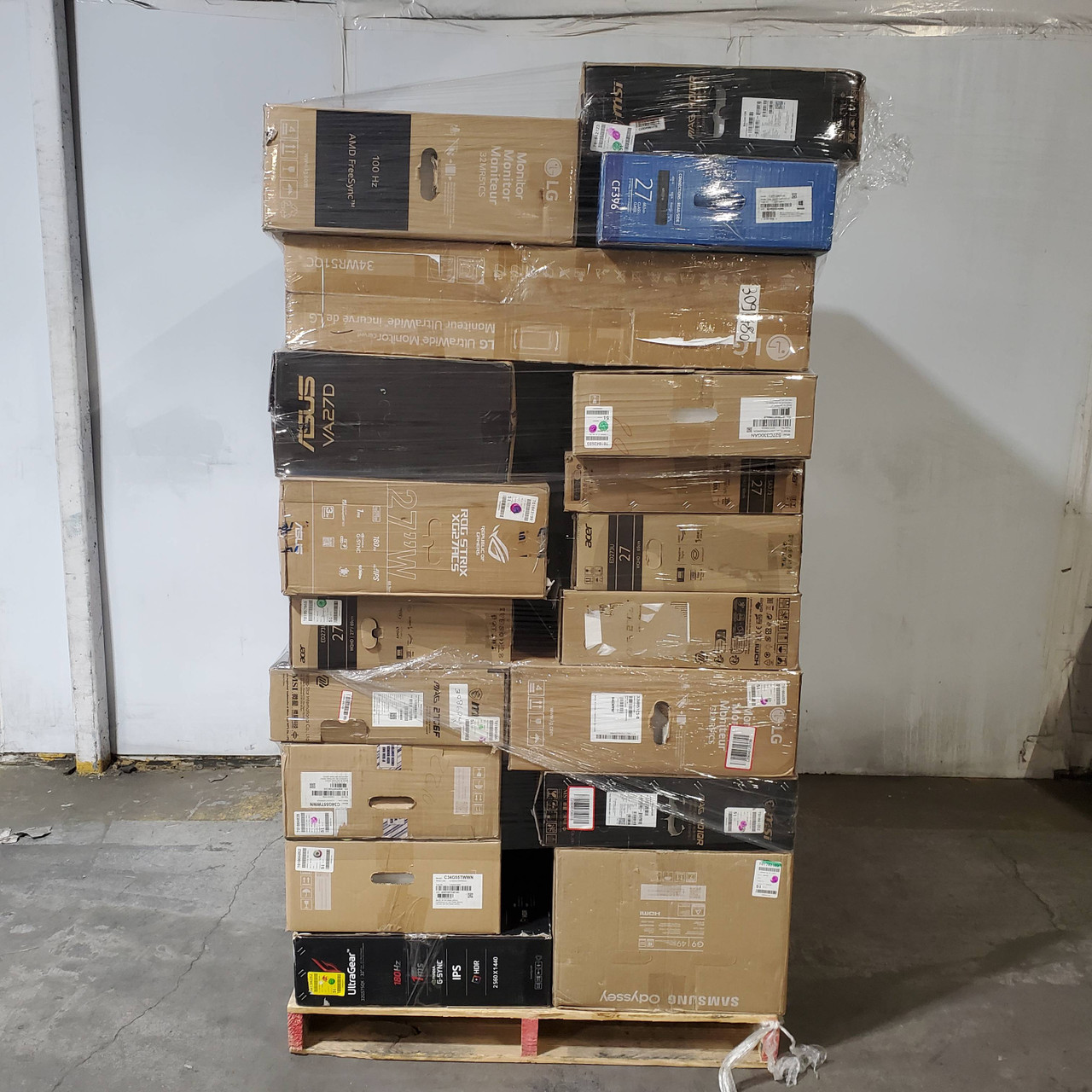 26 units of Monitors - MSRP $9,182 - Salvage (Lot # 931601)