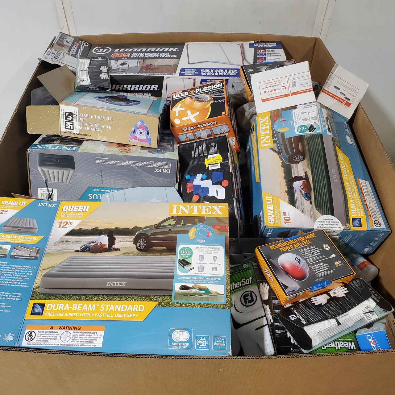 133 units of Sporting Goods - MSRP $2,830 - Returns (Lot # 961508)