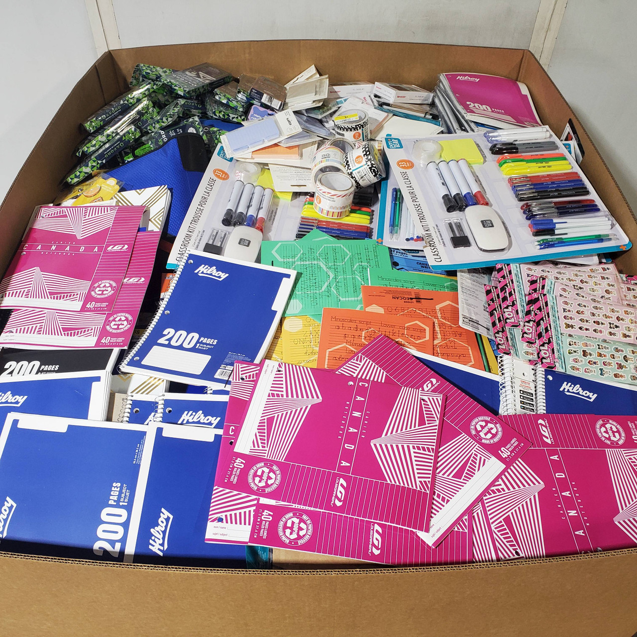 1707 units of Office & School Supplies - MSRP $12,467 - Returns (Lot # 963110)