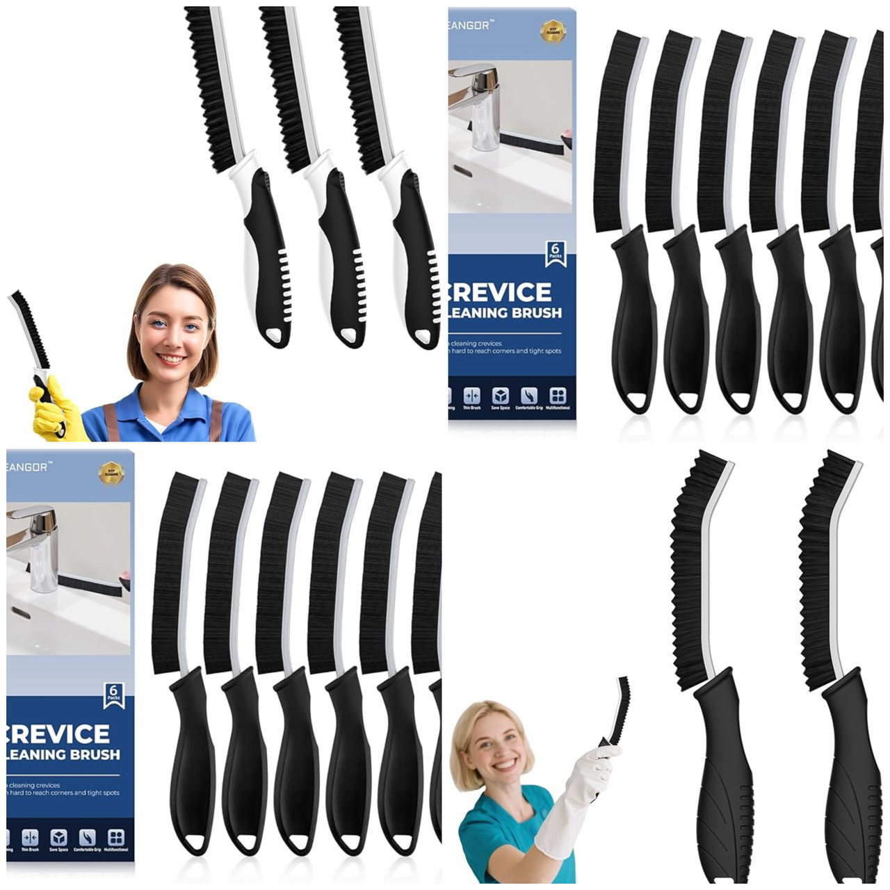 1243 units of Cleangor Crevice Cleaning Brushes - MSRP $15,464 - Like New (Lot # 927028)