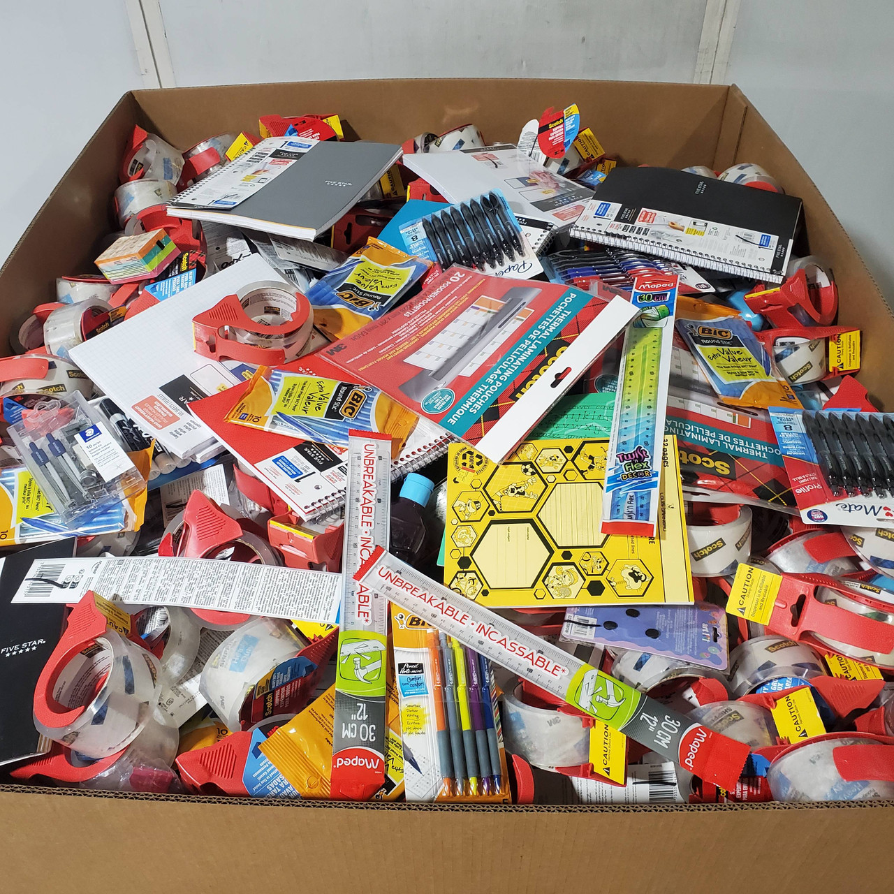 819 units of Office & School Supplies - MSRP $6,836 - Returns (Lot # 966210)