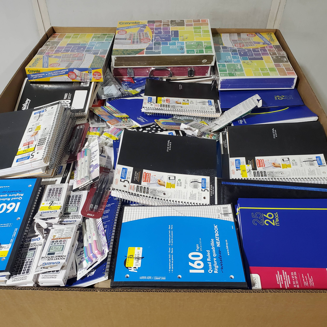 1317 units of Office & School Supplies - MSRP $6,920 - Returns (Lot # 966507)