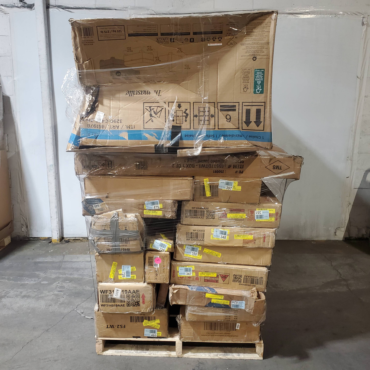 19 units of Furniture (Multi-Box Sets) - MSRP $4,880 - Salvage (Lot # 964907)