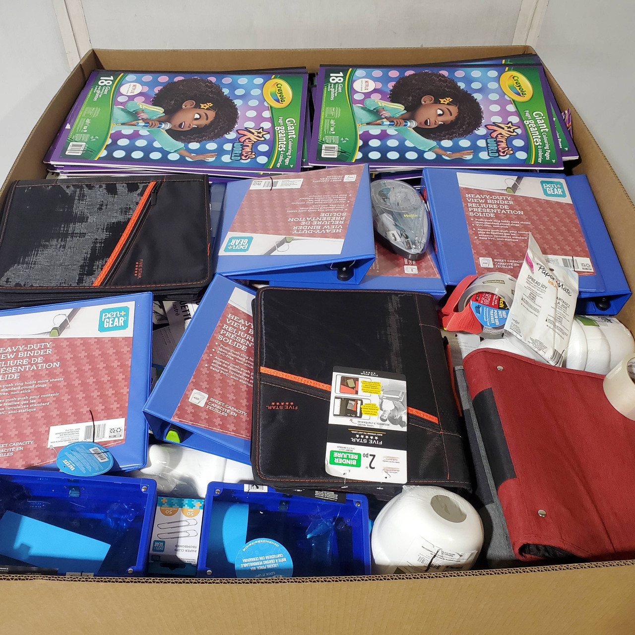 1079 units of Office & School Supplies - MSRP $8,737 - Returns (Lot # 968610)