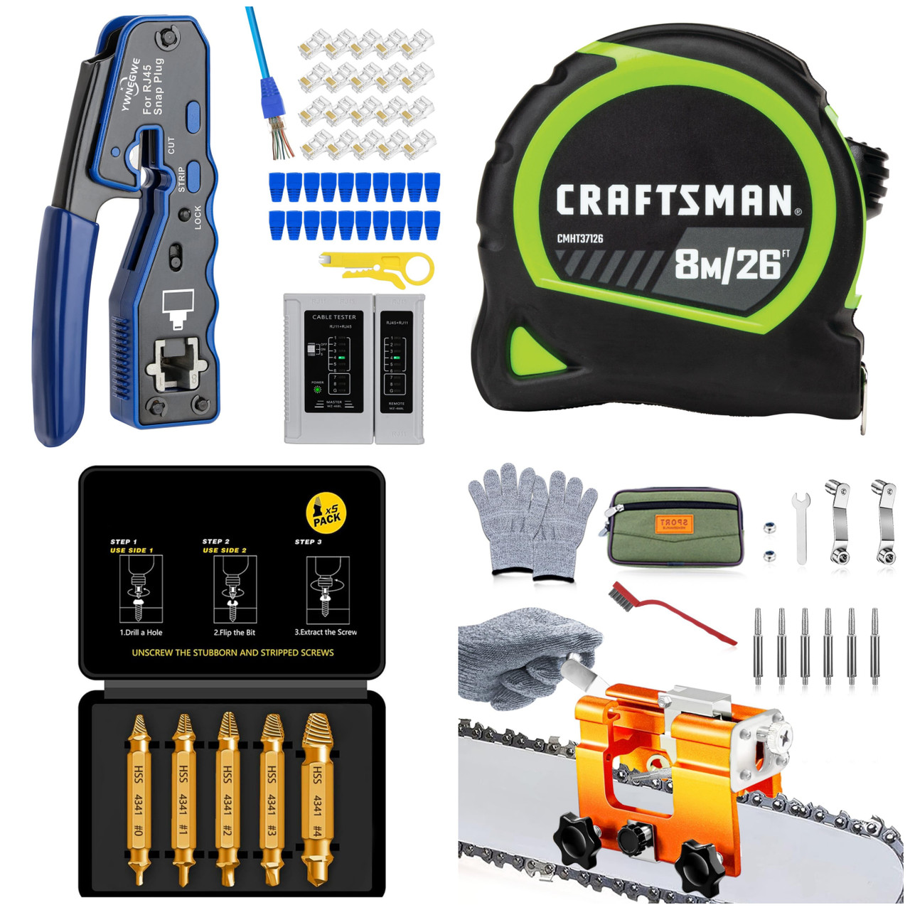 900 units of Tools & Accessories - MSRP $14,910 - Returns (Lot # 927026)
