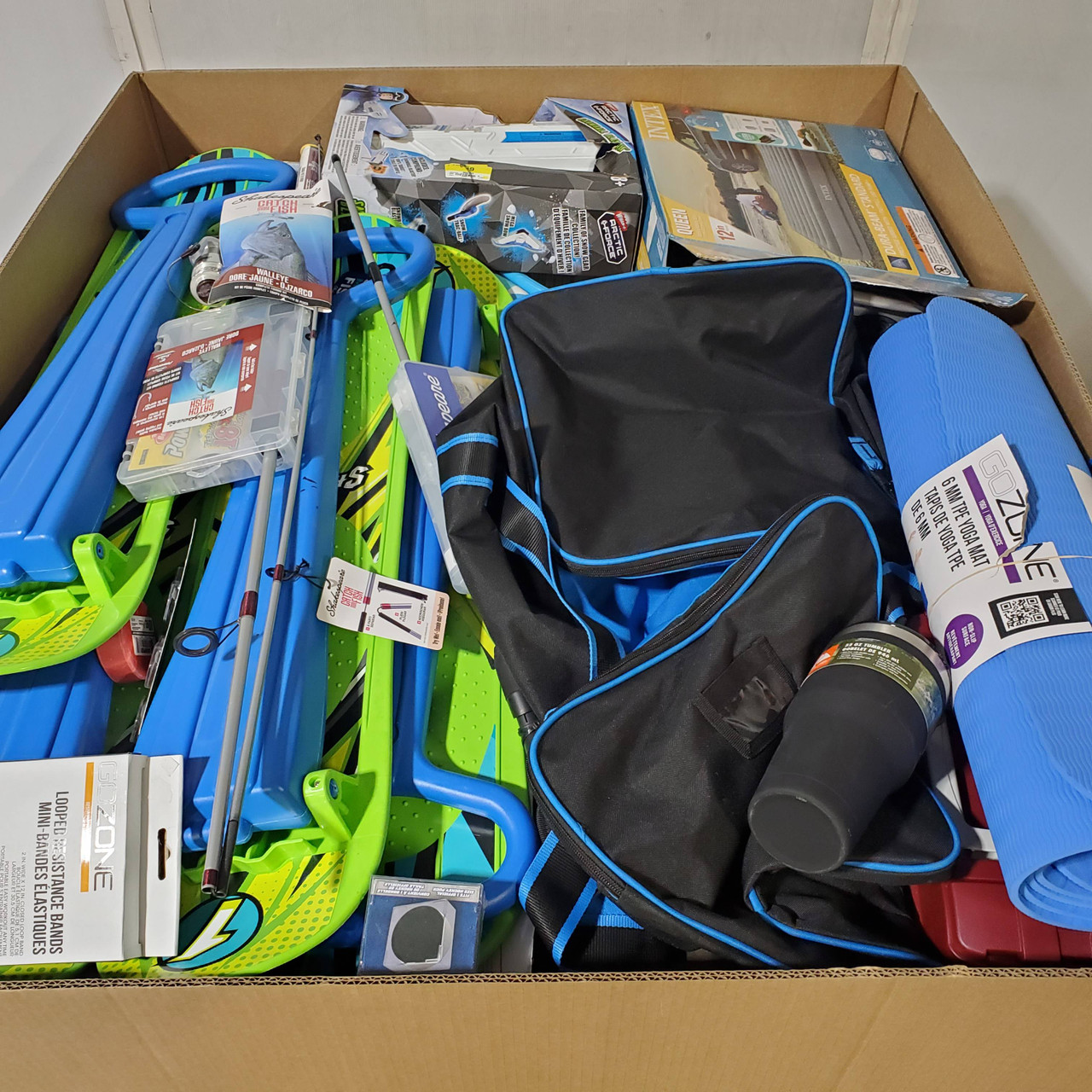 94 units of Sporting Goods - MSRP $2,929 - Returns (Lot # 969917)