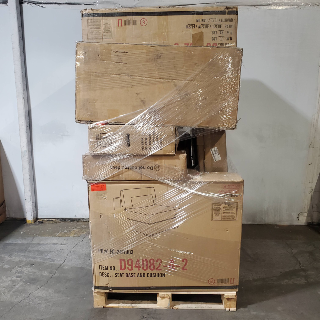 11 units of Furniture (Multi-Box Sets) - MSRP $1,973 - Salvage (Lot # 970503)