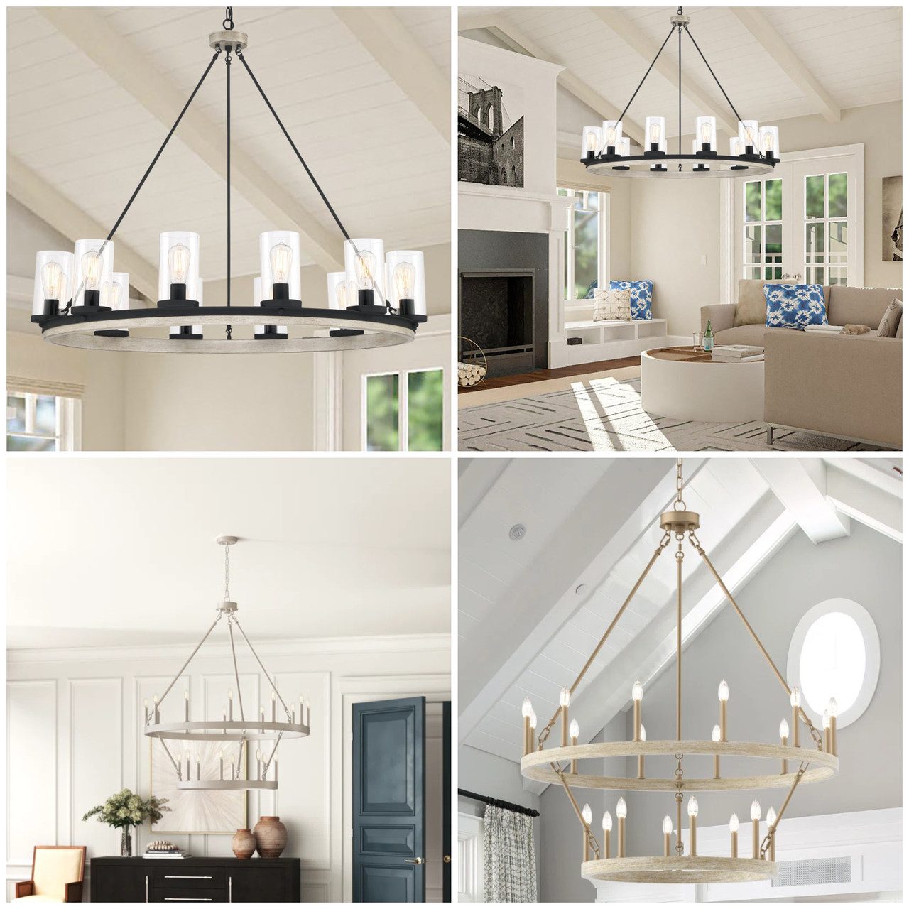 13 units of Chandeliers - MSRP $8,440 - Brand New (Lot # 945004)