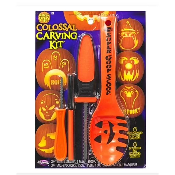 676 units of Colossal Pumpkin Carving Kits - MSRP $4,718 - Like New (Lot # 973415)
