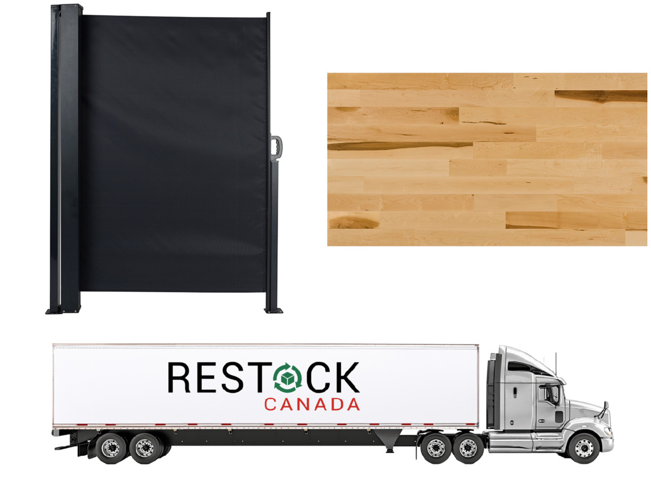 666 units of Hardwood Flooring & Retractable Patio Awnings - MSRP $69,749 - Brand New (Lot # 104-TK978301)