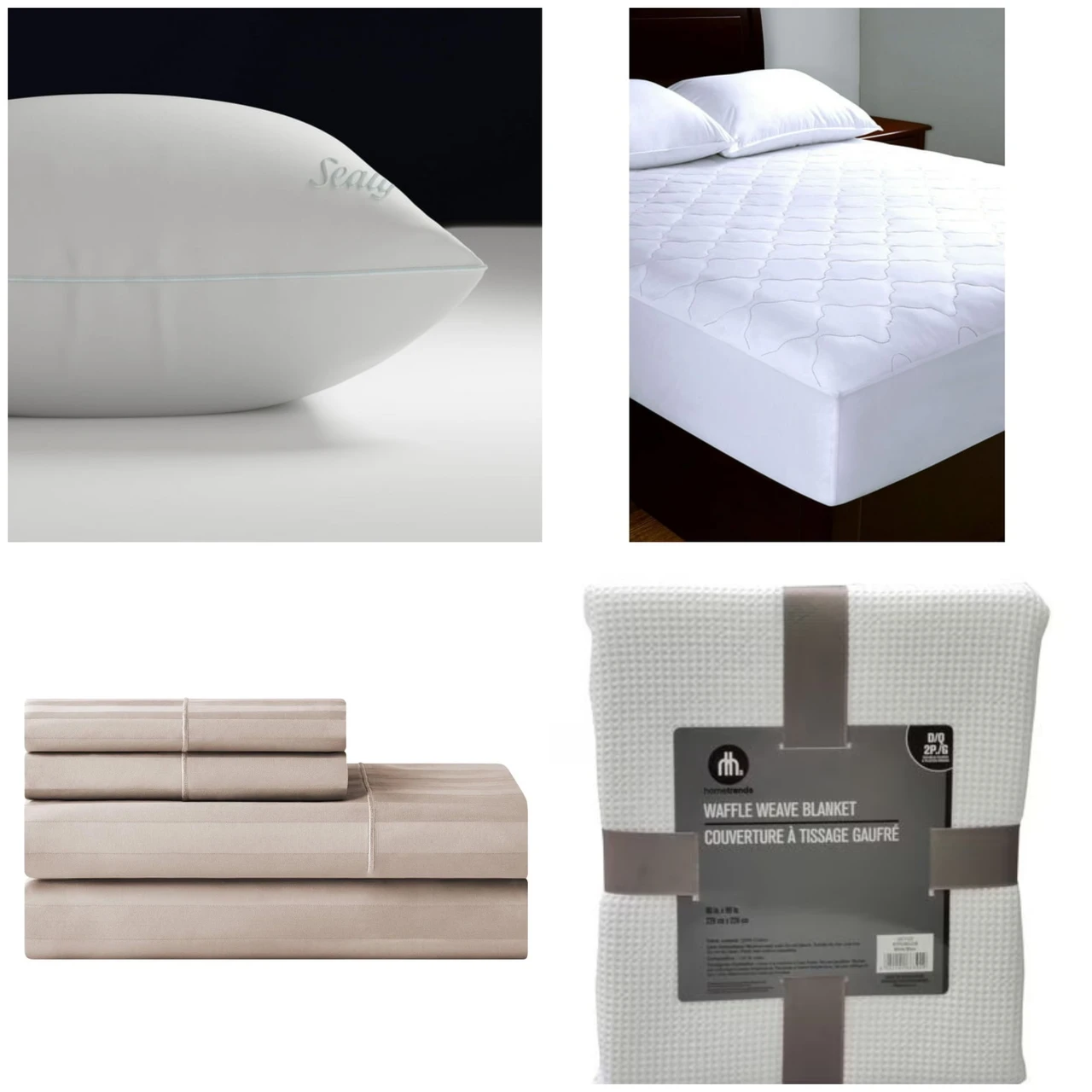 57 units of Bedding - MSRP $1,535 - Returns (Lot # 974513)