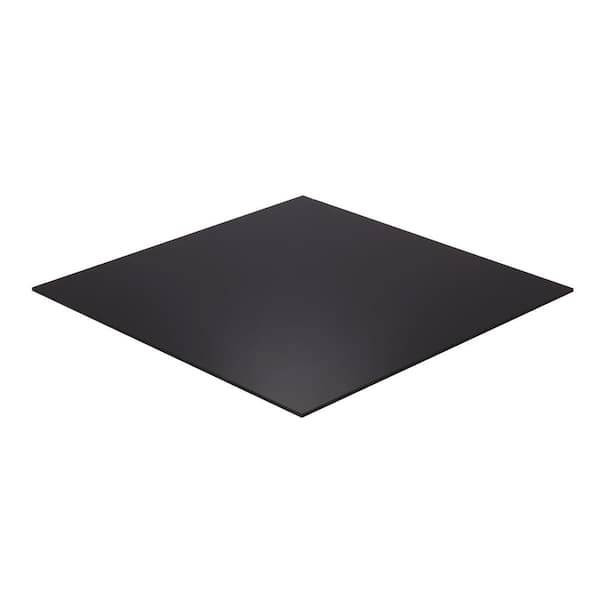 50 units of Falken Design Acrylic Sheet Black, 36 in. x 48 in. 1-8" Thick - MSRP $6,312 - Brand New (Lot # 103-983506)