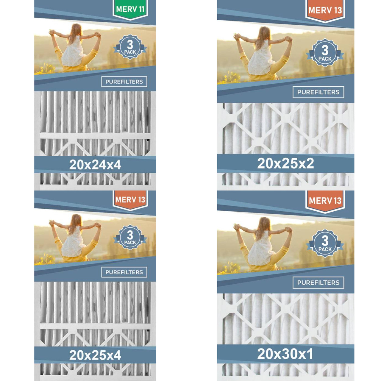 102 units of Air Filters - MSRP $9,374 - Brand New (Lot # 103-983003)