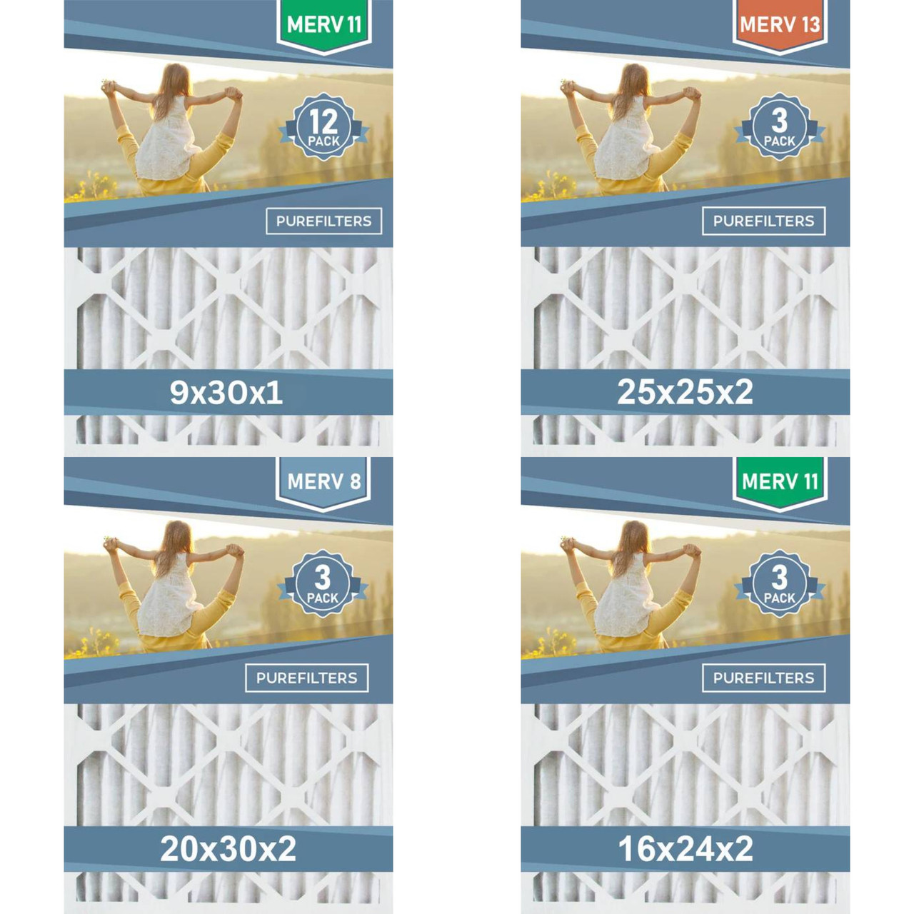 126 units of Air Filters - MSRP $8,717 - Brand New (Lot # 103-983007)
