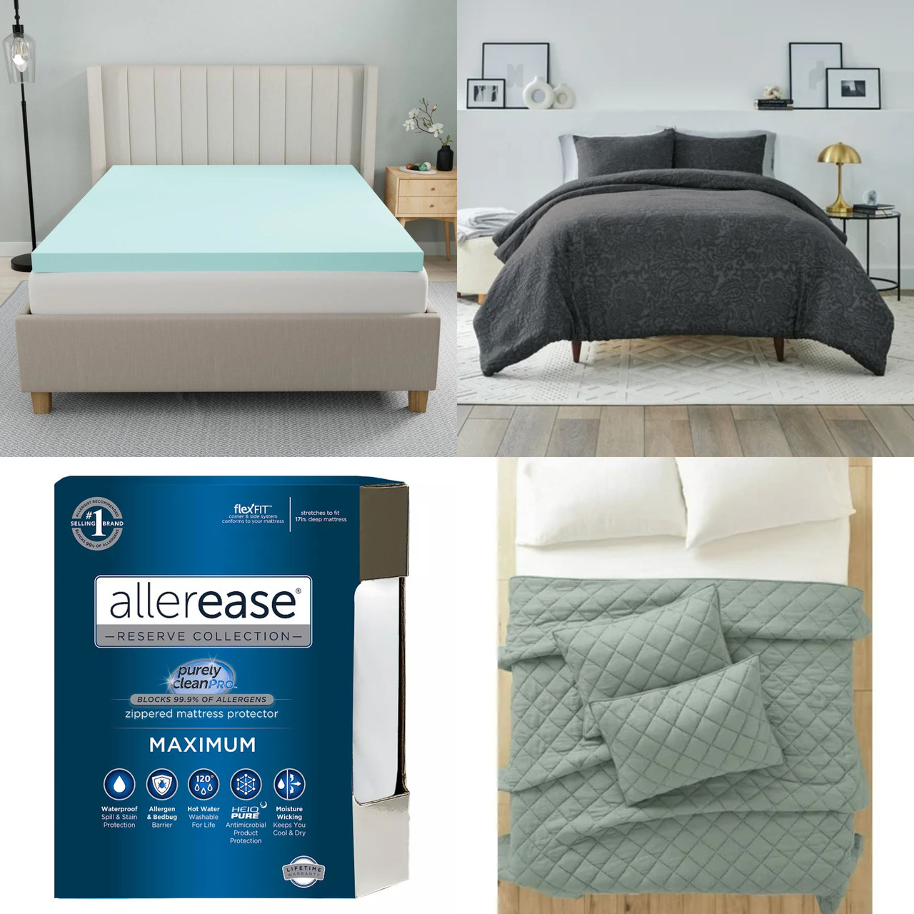 66 units of Bedding - MSRP $2,256 - Returns (Lot # 985721)