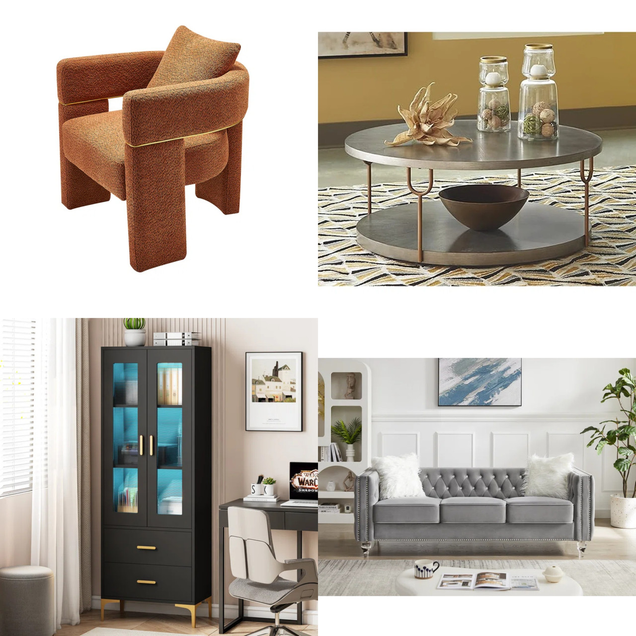 9 units of Home Furniture - MSRP $4,380 - Like New (Lot # 981002)