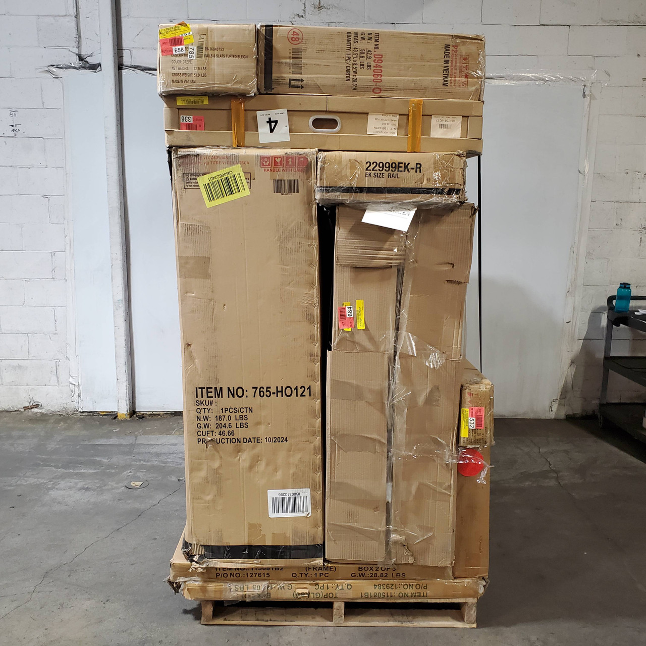 11 units of Furniture (Multi-Box Sets) - MSRP $5,238 - Salvage (Lot # 981016)