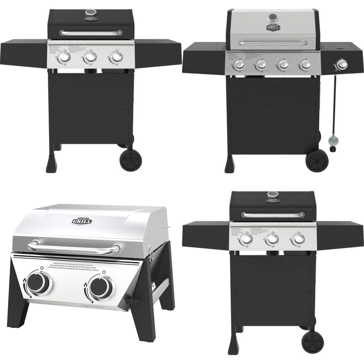 11 units of Expert Grill Propane Gas Grills - MSRP $2,218 - Returns (Lot # 987006)