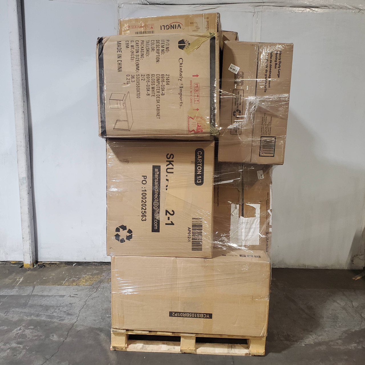 11 units of Furniture (Multi-Box Sets) - MSRP $2,065 - Salvage (Lot # 982813)