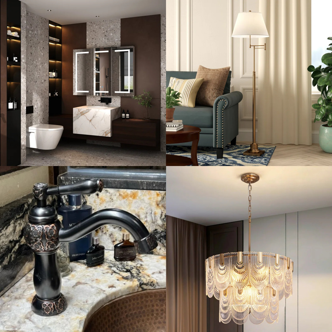 19 units of Home Fixtures - MSRP $4,829 - Returns (Lot # 984904)