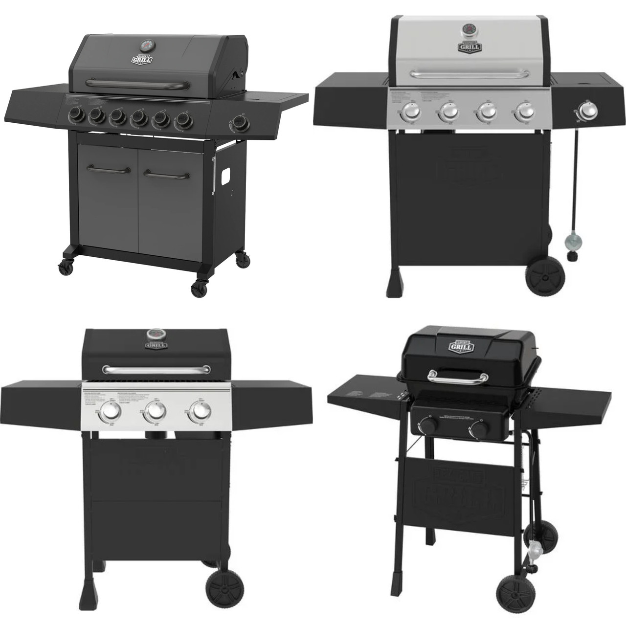 6 units of Expert Grill Burner Propane Gas Grills - MSRP $1,768 - Returns (Lot # 998415)