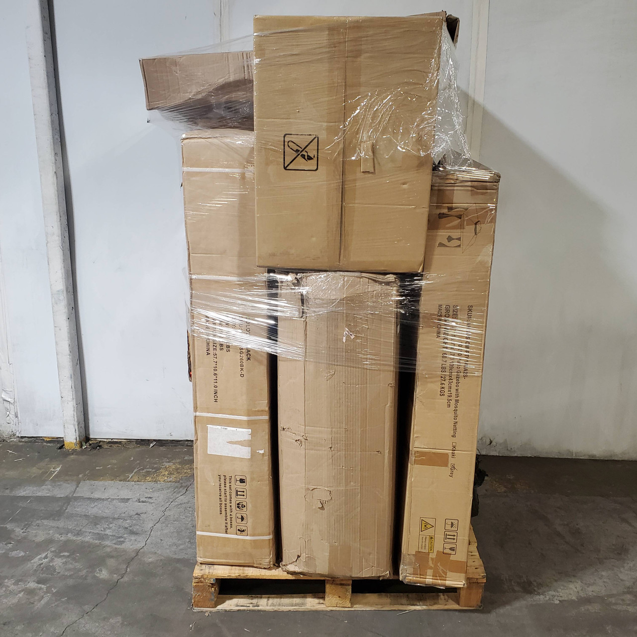 16 units of Furniture (Multi-Box Sets) - MSRP $2,089 - Salvage (Lot # 985907)