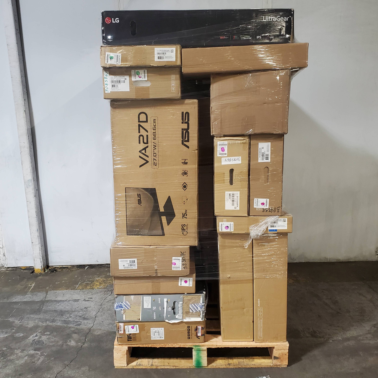 29 units of Monitors - MSRP $10,610 - Salvage (Lot # 980401)