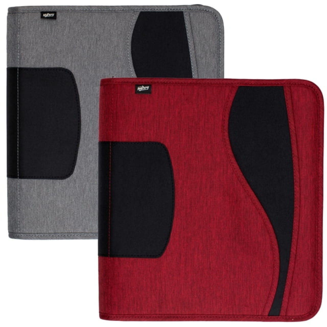 330 units of Hilroy 1.5" Front Pocket Zipper Binders - MSRP $5,930 - Brand New (Lot # 1012202)