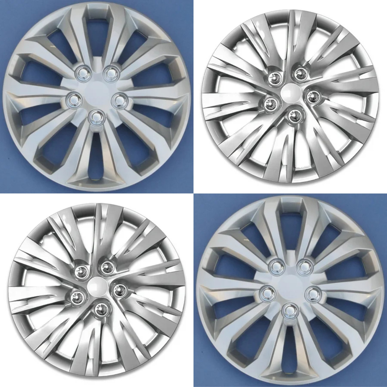 65 units of Auto Drive Silver Wheel Covers - MSRP $2,273 - Brand New (Lot # 1012206)
