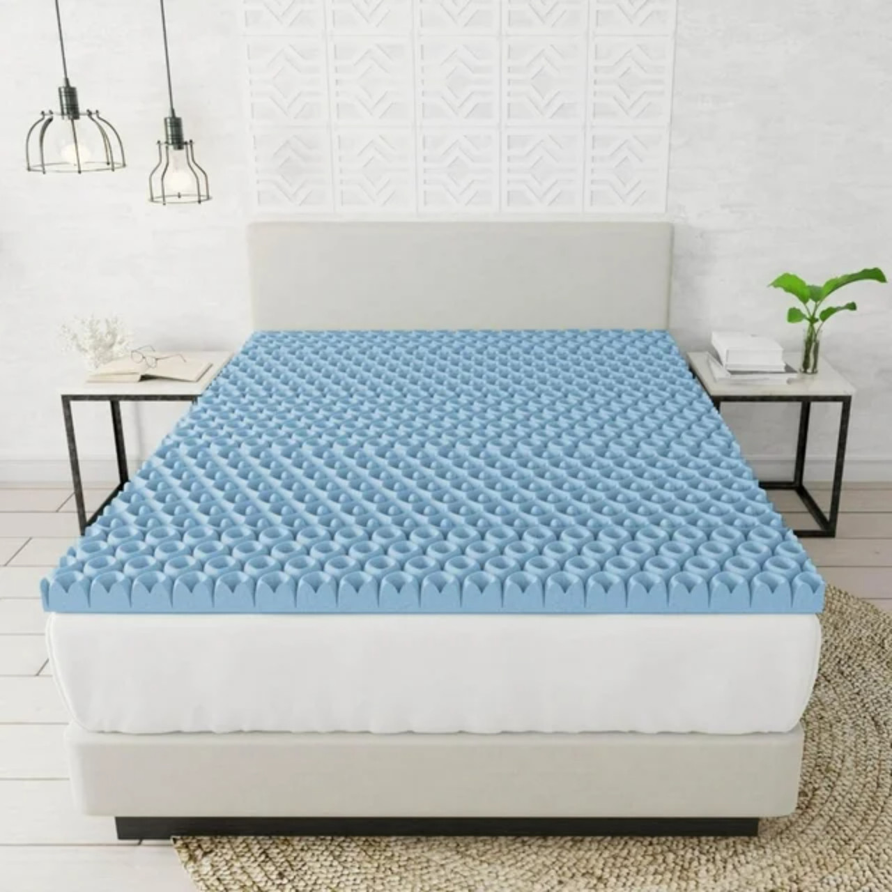 36 Units of Dream Serenity 2-Inch Memory Foam AcuRelief Zoned Memory Foam Mattress Toppers - Queen - MSRP $3,599 - Brand New (Lot # BN1013403)