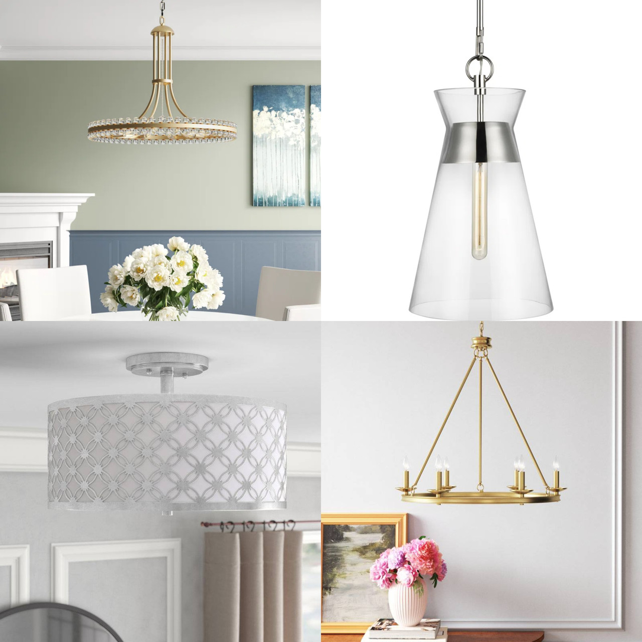 21 units of Chandeliers & Pendants - MSRP $9,591 - Like New (Lot # 987412)
