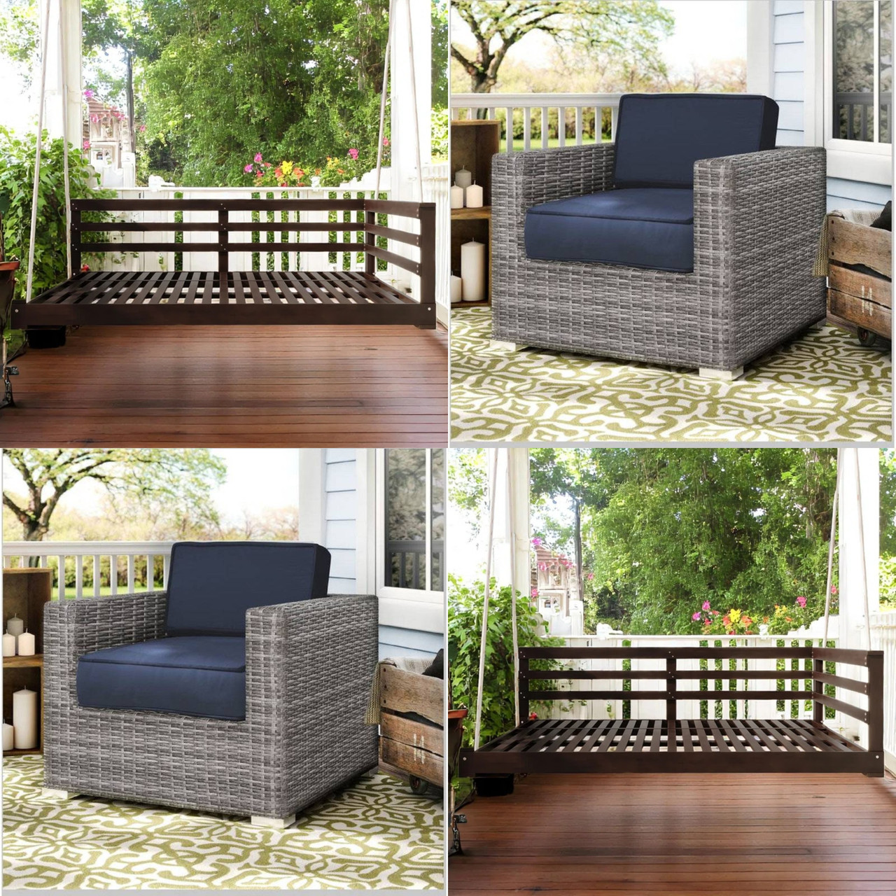 12 units of Patio Furniture - MSRP $7,794 - Like New (Lot # 981014)