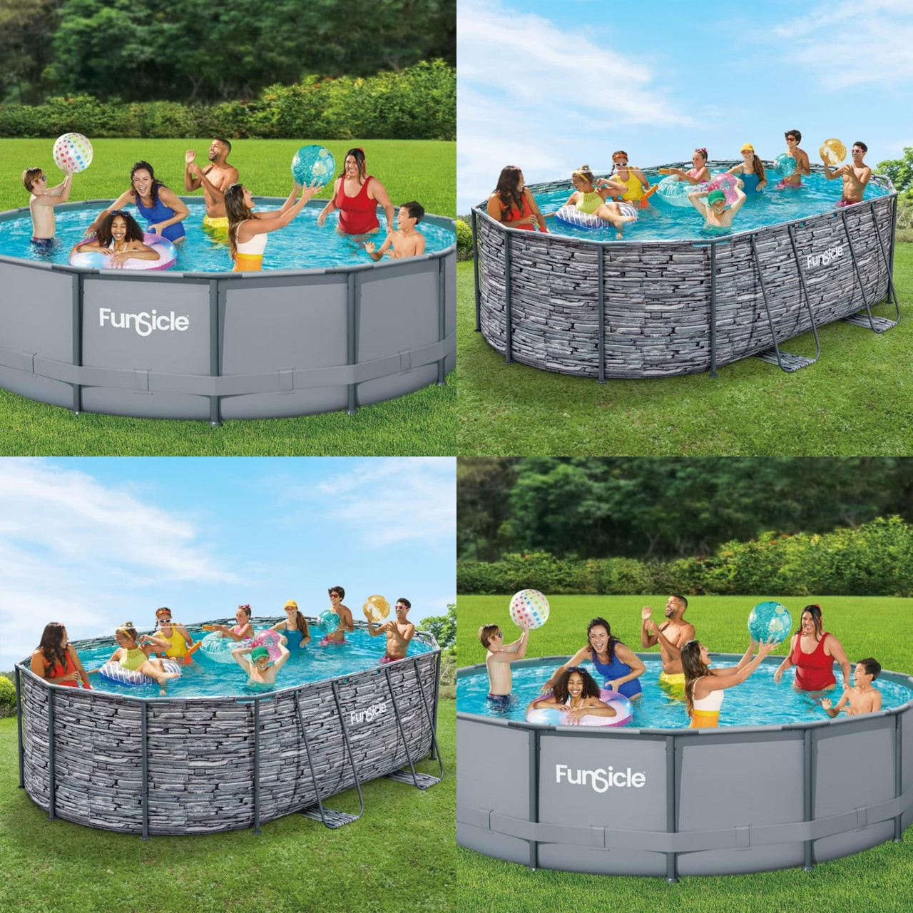 4 units of Funsicle Pools - MSRP $1,892 - Returns (Lot # 1013510)