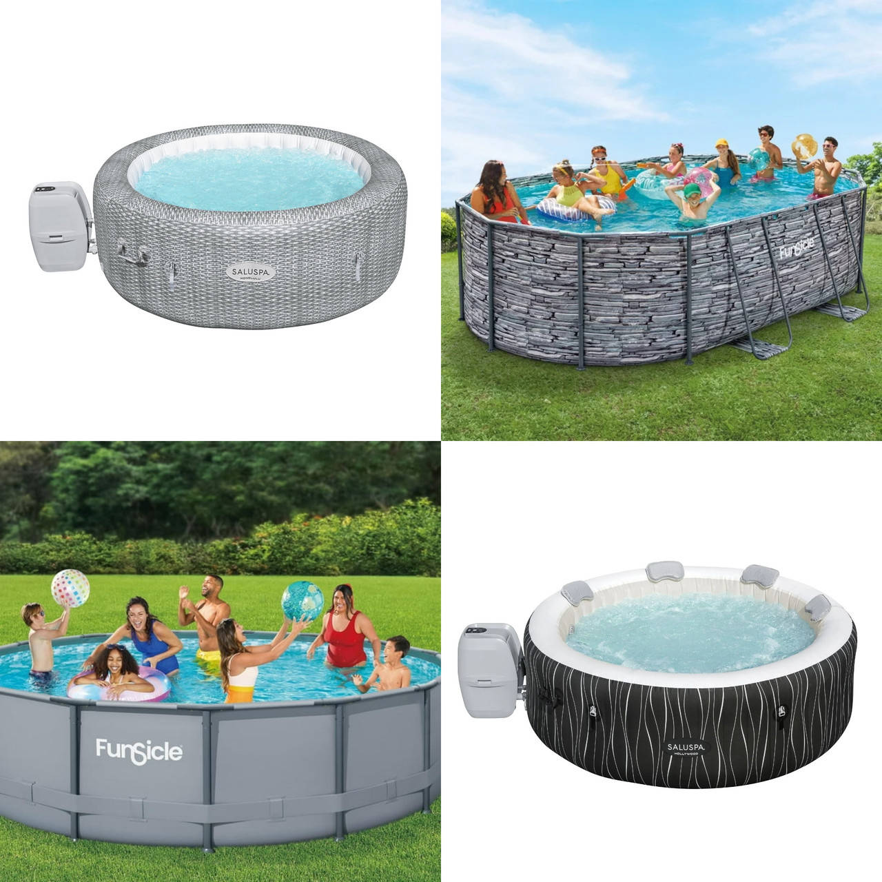 5 units of Pools & Spas - MSRP $2,789 - Returns (Lot # 1013519)