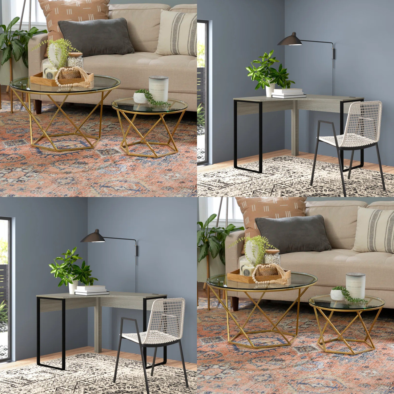 9 units of Home Furniture - MSRP $3,106 - Like New (Lot # 998812)