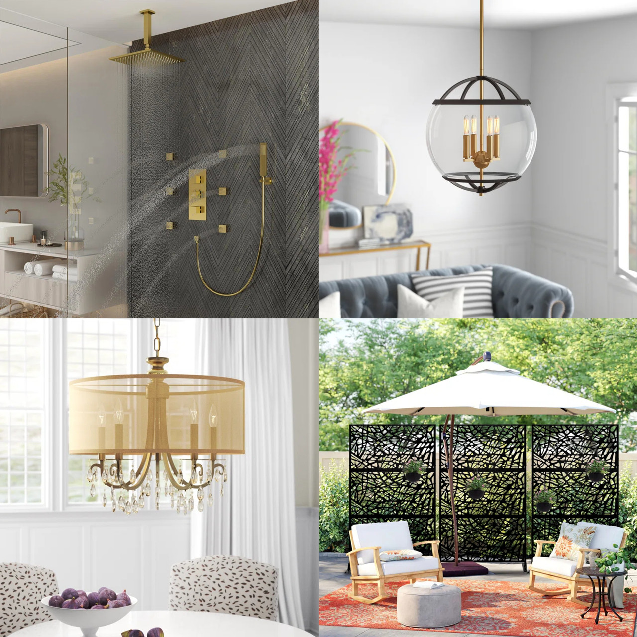 12 units of Home Fixtures - MSRP $7,205 - Like New (Lot # 998710)