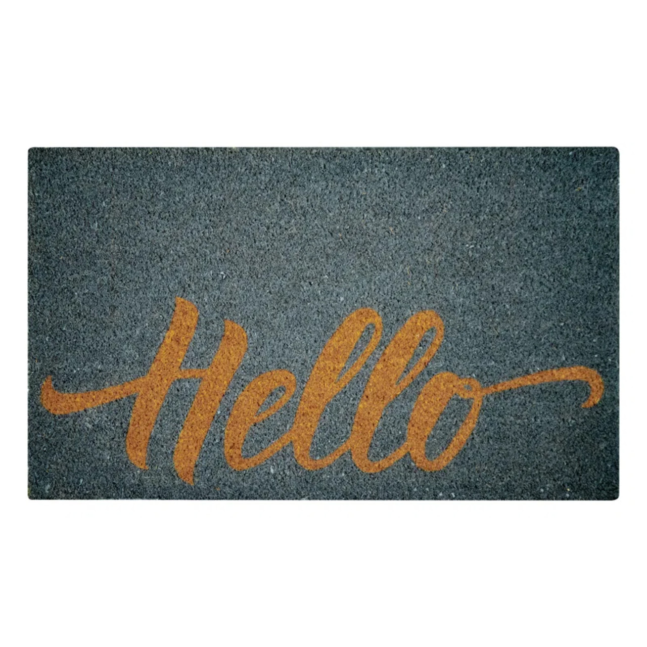 90 units of Clara Gray Hello Non-Slip Doormats - MSRP $4,499 - Like New (Lot # 1012012)