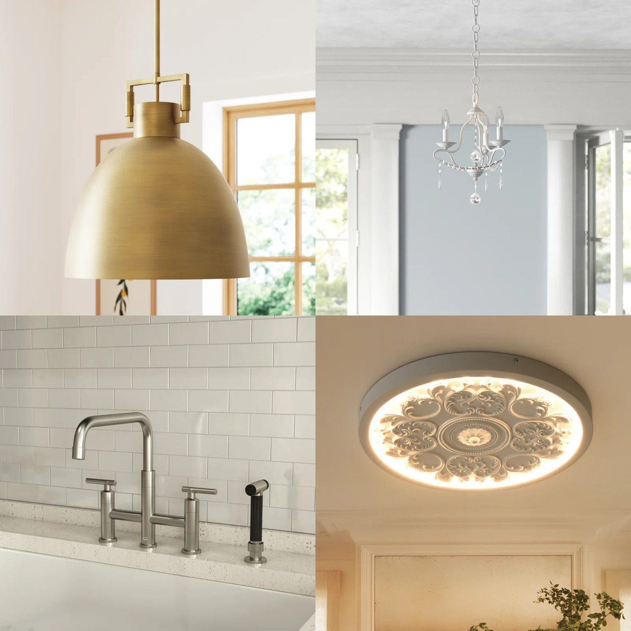57 units of Home Fixtures - MSRP $12,895 - Like New (Lot # 1013904)
