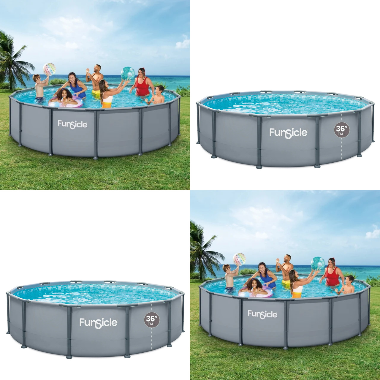 4 units of Funsicle Pools - MSRP $1,692 - Returns (Lot # 1015809)