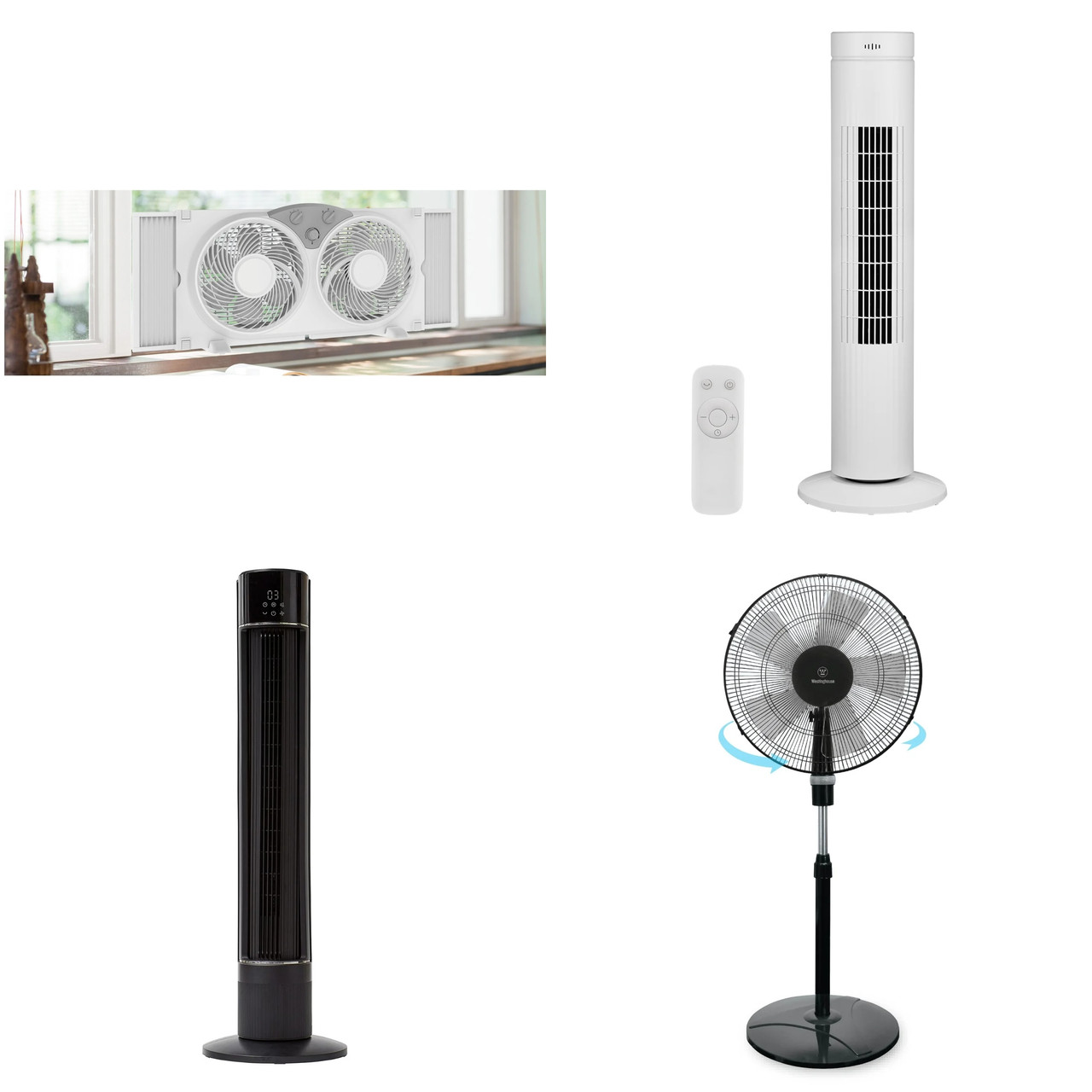61 units of Fans - MSRP $3,222 - Returns (Lot # 1015624)