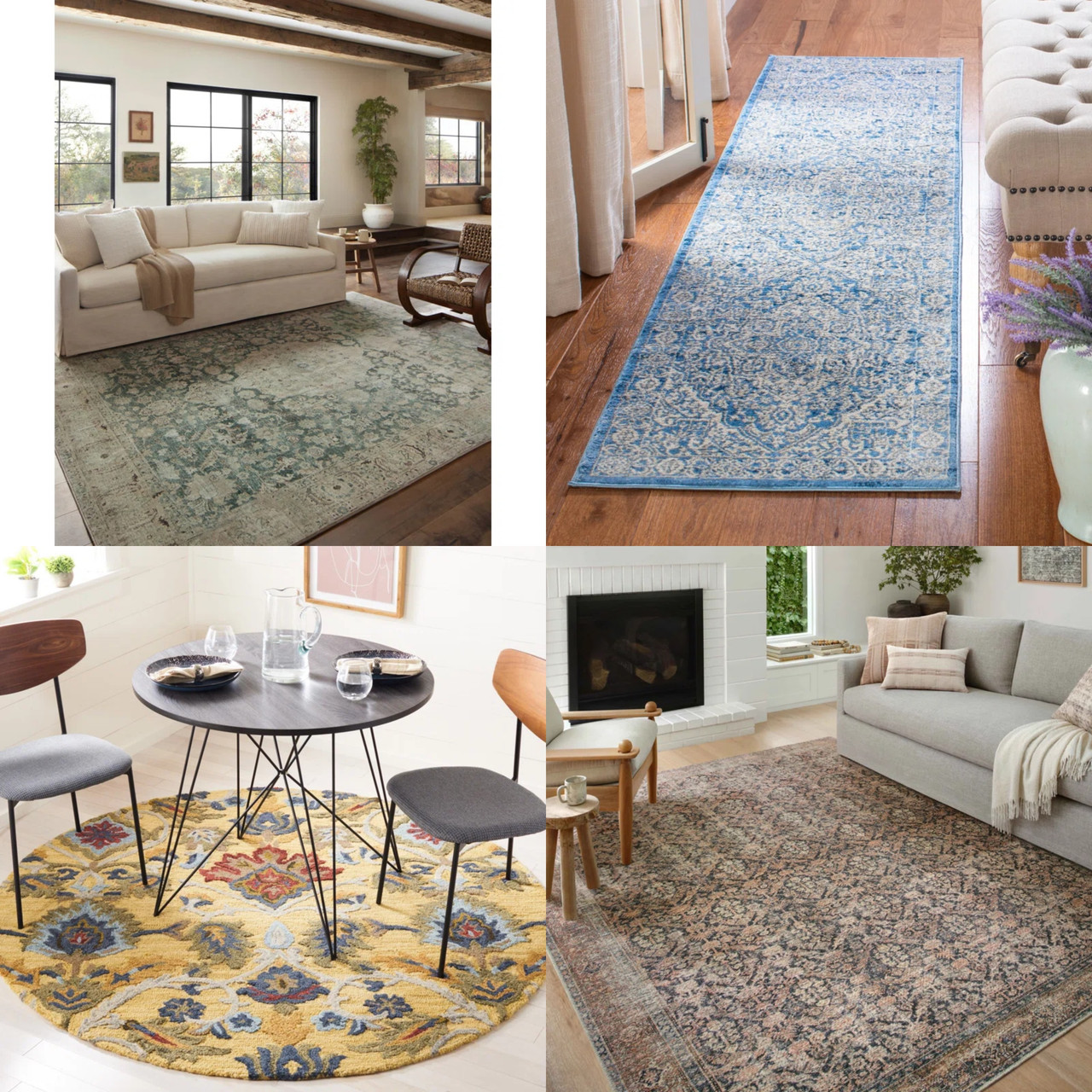 34 units of Rugs - MSRP $7,297 - Returns (Lot # 1015001)
