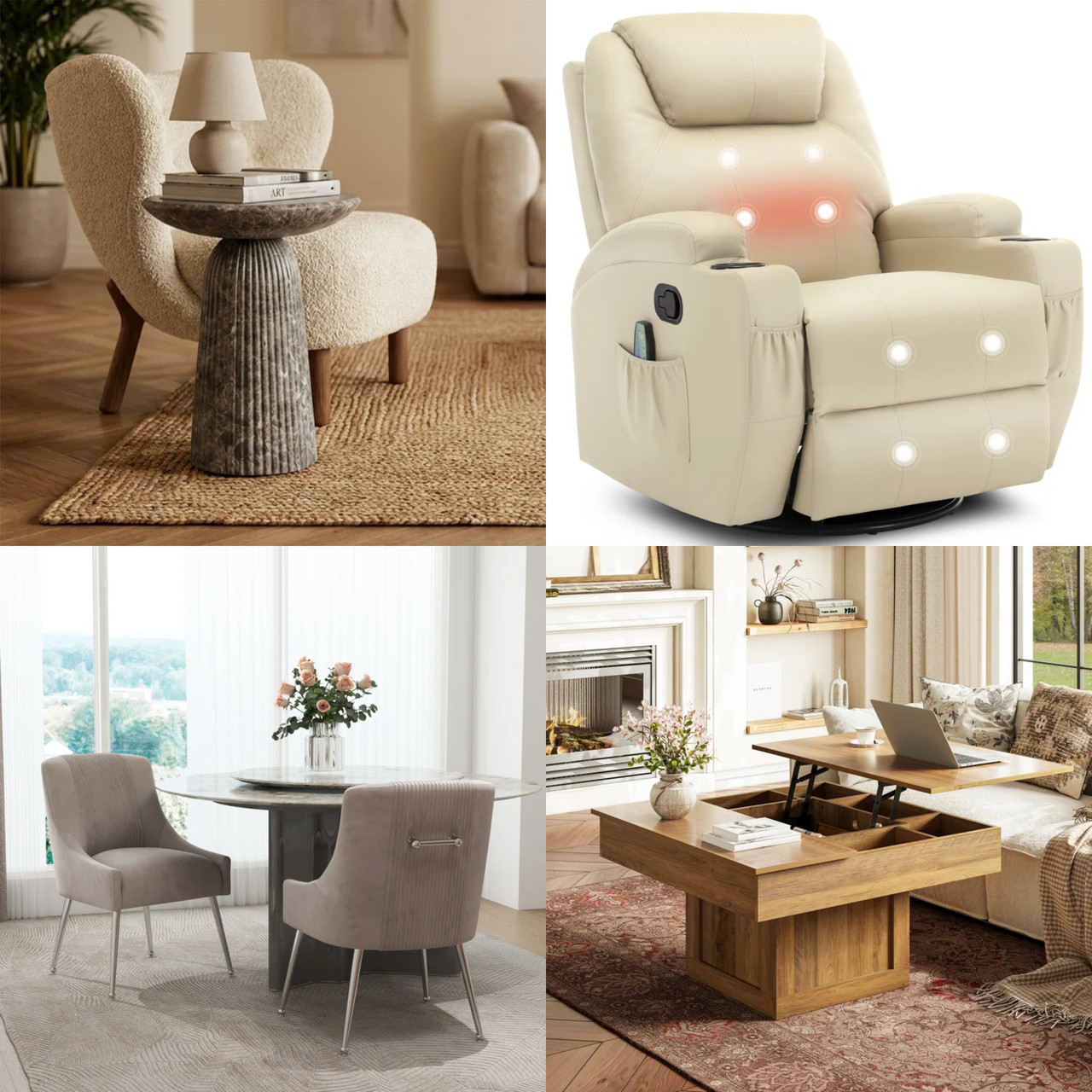 13 units of Home Furniture - MSRP $3,694 - Returns (Lot # 1015027)