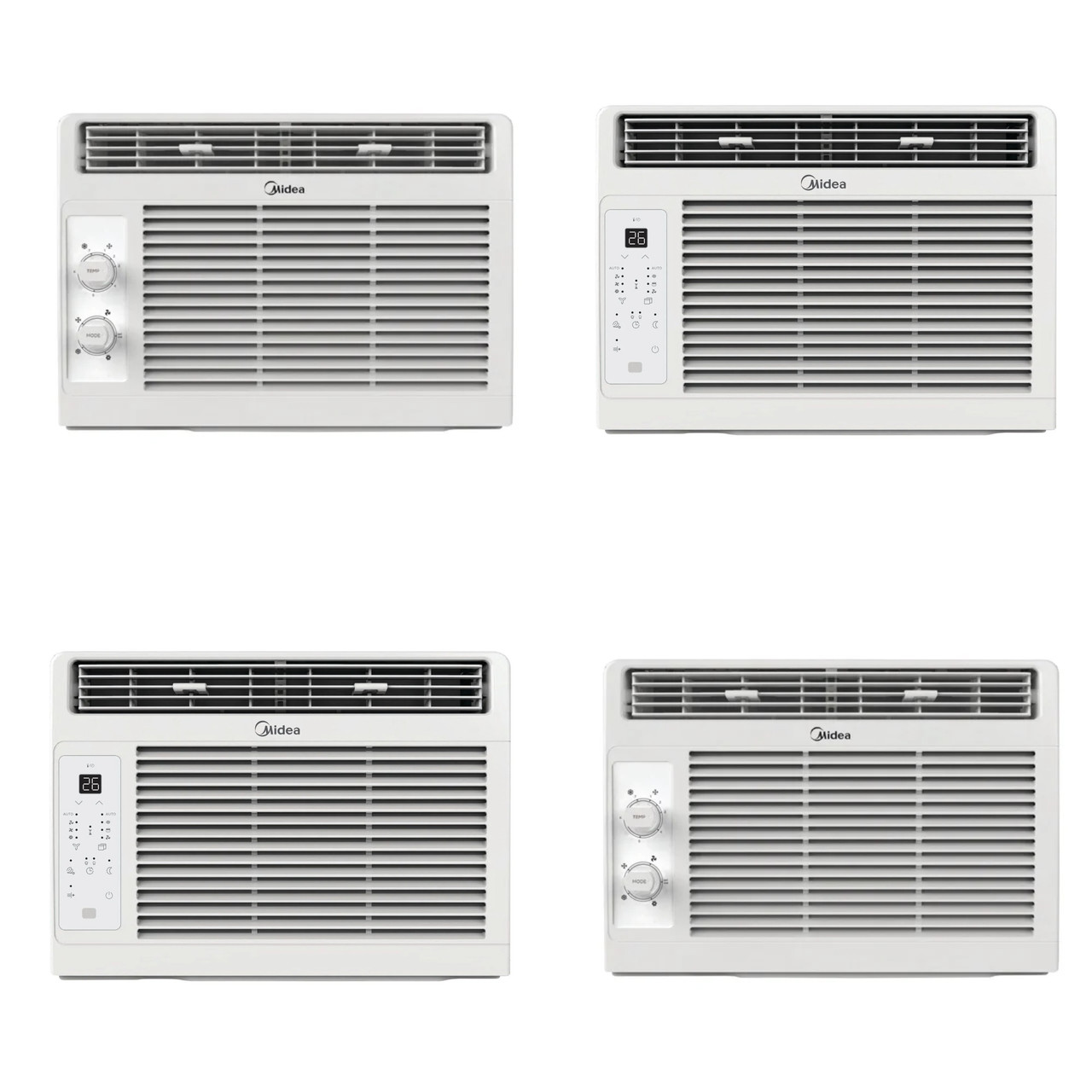 30 units of Midea Air Conditioners - MSRP $4,970 - Returns (Lot # 1017109)