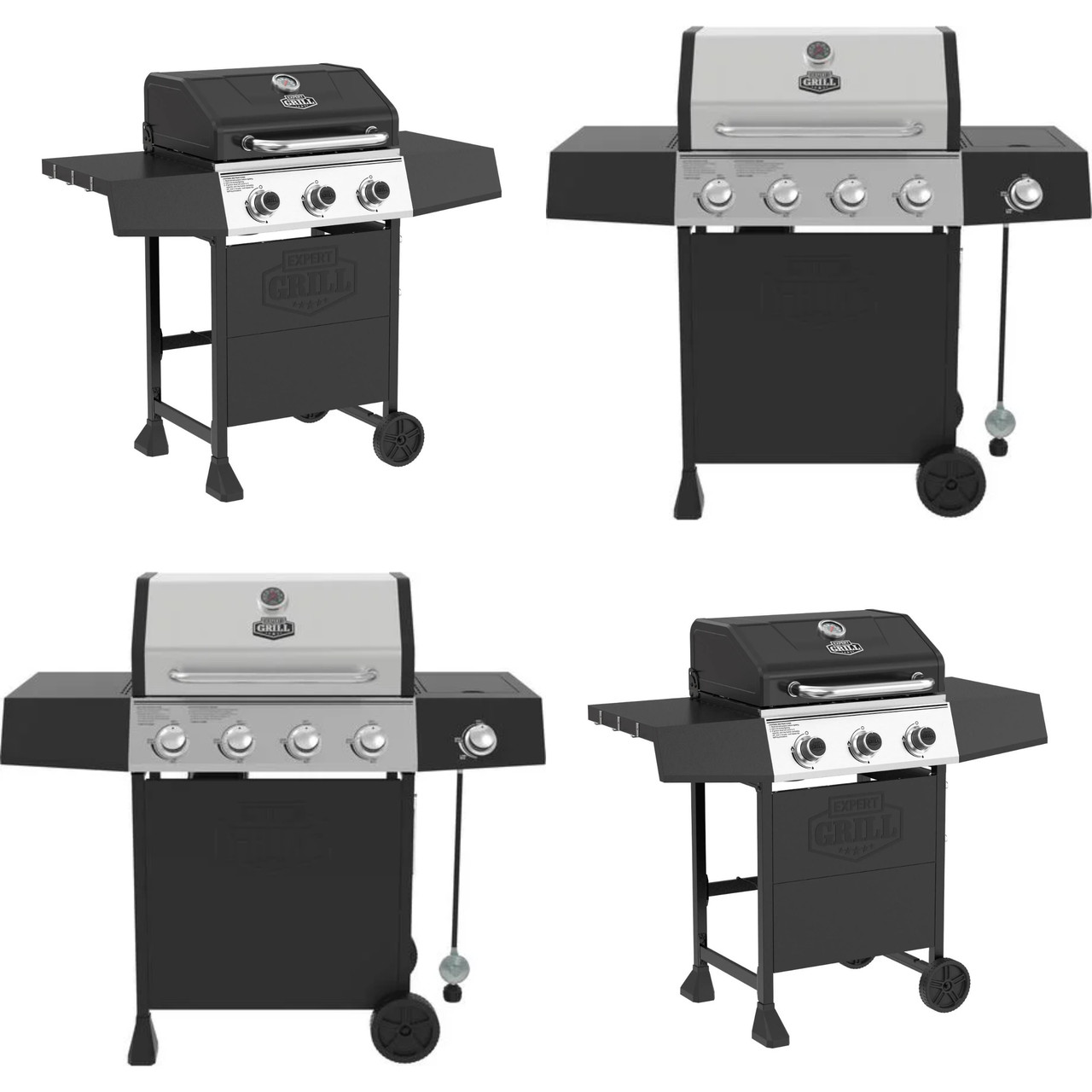 6 units of Expert Grill Propane Gas Grills - MSRP $1,288 - Returns (Lot # 1018615)