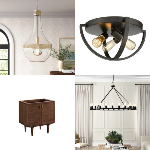 45 units of Home Fixtures - MSRP $9,513 - Like New (Lot # 103-998910)