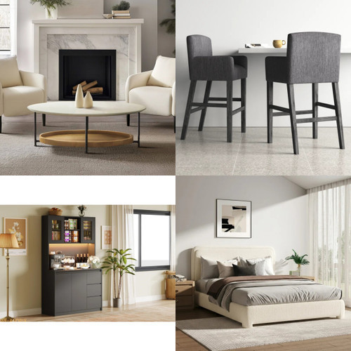 15 units of Home Furniture - MSRP $3,818 - Returns (Lot # 103-985909)